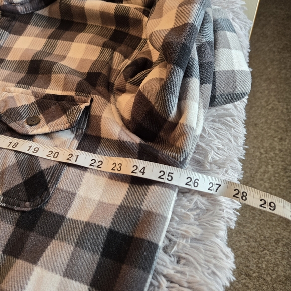 Freedom Foundry Fleece Button Down Plaid Shirt/Jacket Size XL - Picture 13 of 15